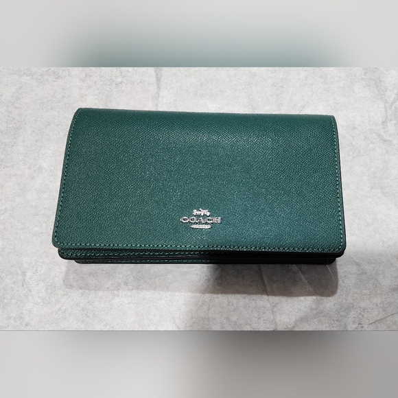 coach Anna Foldover Clutch Crossbody Bag - Picture 10 of 10